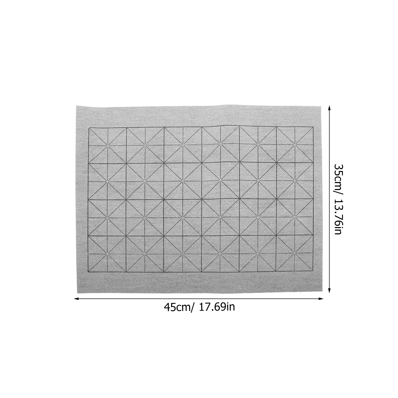 For Chinese Calligraphy Thick Reusable Draft Cloth Clear Grid Imitation Xuan Material Blank Writing Mat Pad Drawing Mat