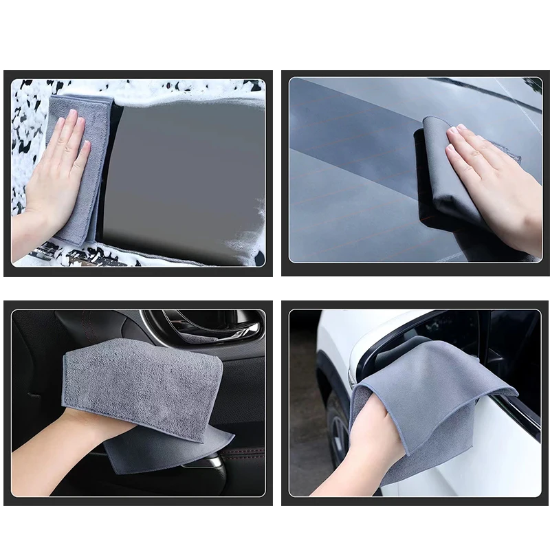 منشفة تنظيف السيارة من المايكروفايبر ، قماش تجفيف ناعم سميك ، منشفة غسل الجسم ، مرسيدس بنز AMG ، GLC ، GLB ، GLB ، gla ، CLA ، W206 ، W204 ، W205