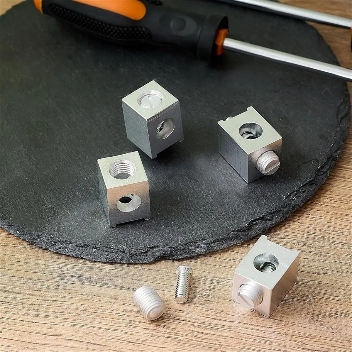A24I Aluminum Ground Lugs 6-Pack, 4-2/0 Neutral Lug Kit for Safe and Efficient Electrical Installations