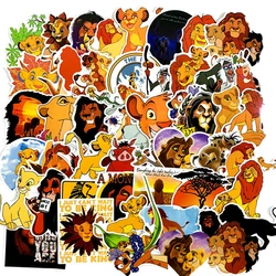 10/30/50pcs Disney Moive The Lion King Anime Stickers Graffiti Helmet Computer Notebook Kawaii Cartoon Waterproof Sticker Packs