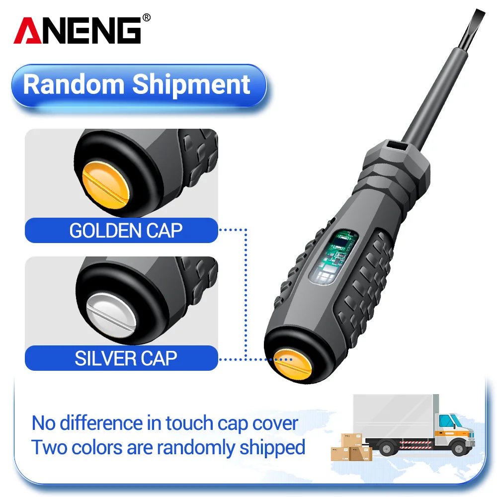 ANENG B05 Meter Screwdrivers Neon Bulb Indicator Electric Pen Insulated Electrician Word/cross Highlight Pocket Tester Pen Tools