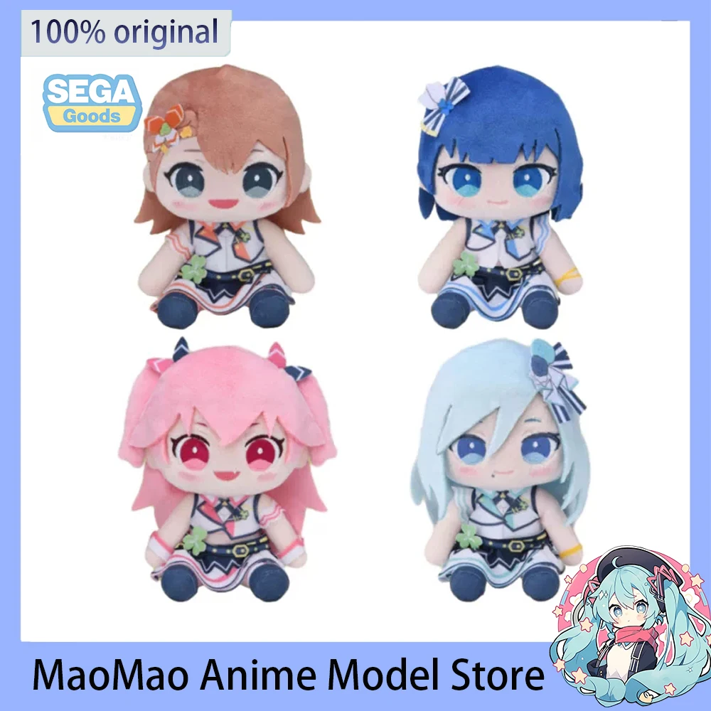 In Stock Original SEGA Hatsune Miku Colorful Stage Mysekai S Momoi airi Hinomori shizuku Kiritani Haruka Kawaii Plush Doll Toys