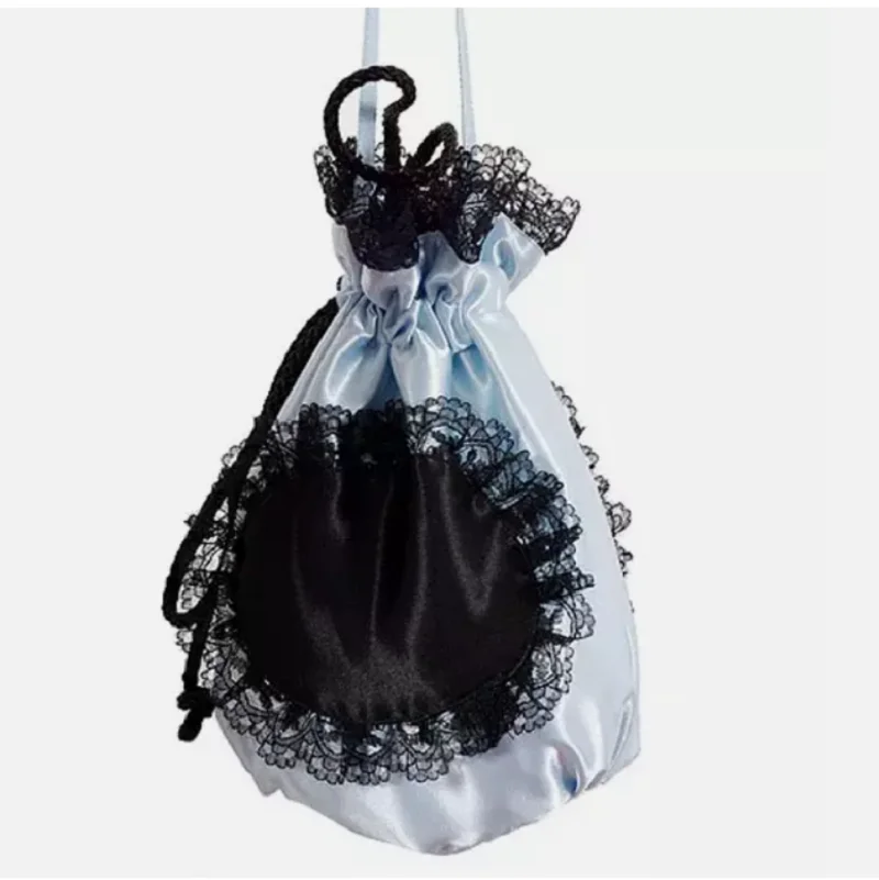 2024 New Maid Handbag Role Playing Drawstring Small Bag Customization