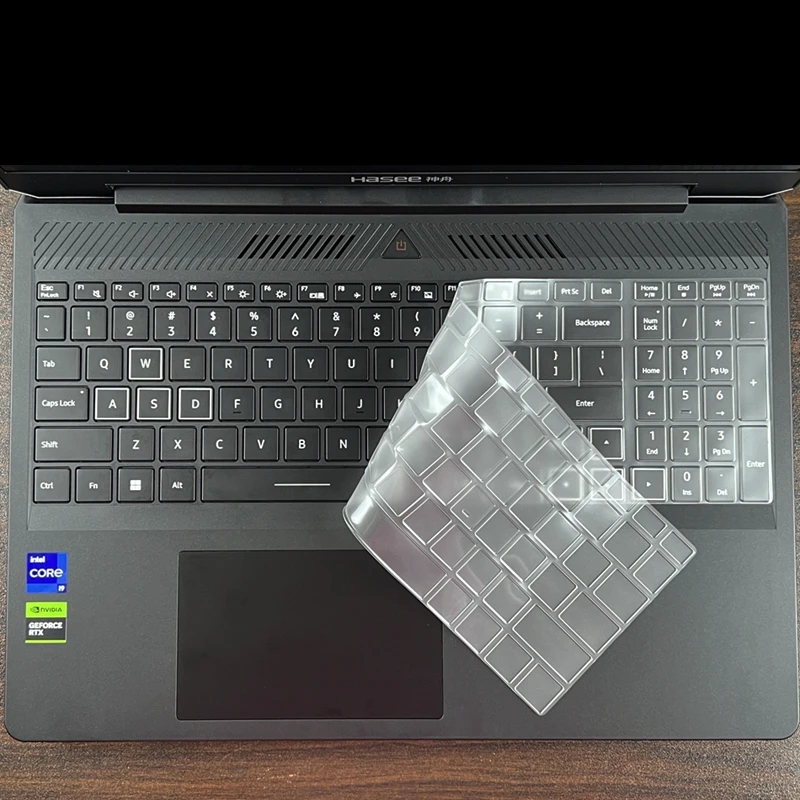 TPU Clear Laptop Keyboard Skin Protector Cover For HASEE T8-DA5NP T8-DA7NP T8-DA9NP 2023 inch Waterproof Shell Case