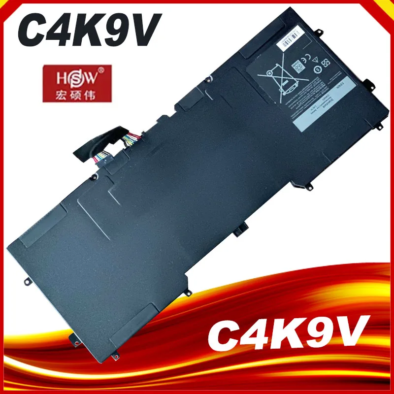 

Аккумулятор C4K9V для ноутбука DELL XPS 13 9333 L322X 13-L321X L221x 9Q33 3H76R Y9N00 0Y9N00 489XN PKH18 0PKH18 7,4 V 55WH