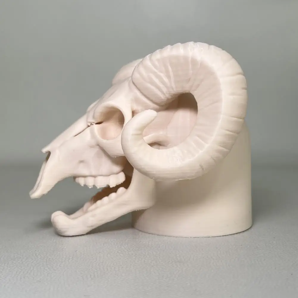 Trailer Head Hitch Off-road Vehicle Accessories 3d Printed Ram Skull Trailer Coupling Cover Cap Black White Bone Design Truck