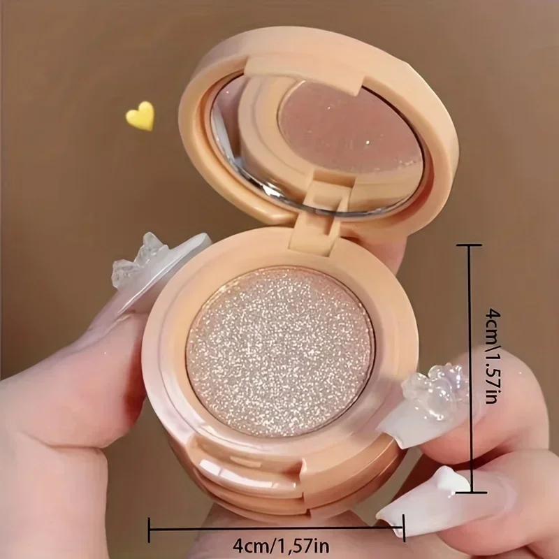 Palette de fards à paupières nacrés mats, faciles à appliquer, légers, trois en un, surligneur, pour créer un Look de maquillage parfait, 1 pièce
