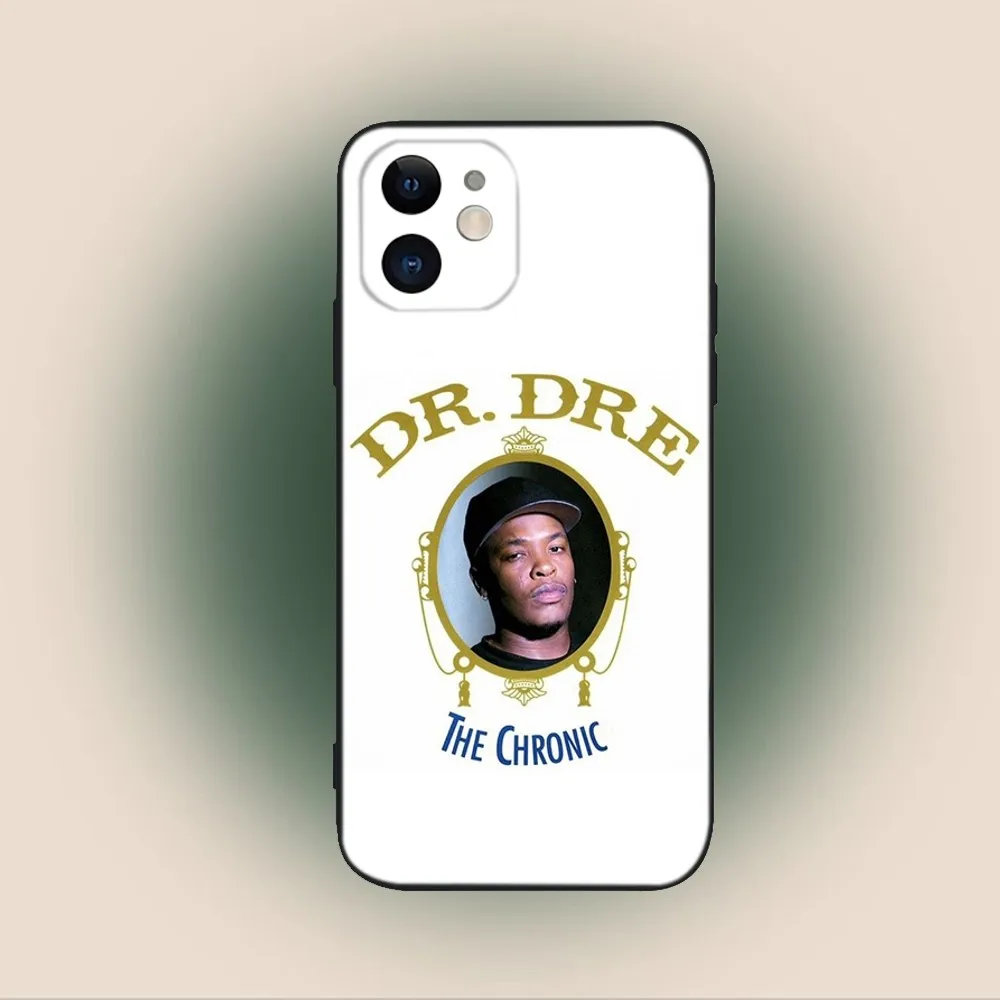 Rapper Dr Dre   Phone Case For iPhone 15,14,13,12,11,Plus,Pro Max,XS,X,XR,SE,Mini,8,7 Soft Silicone Black Cover