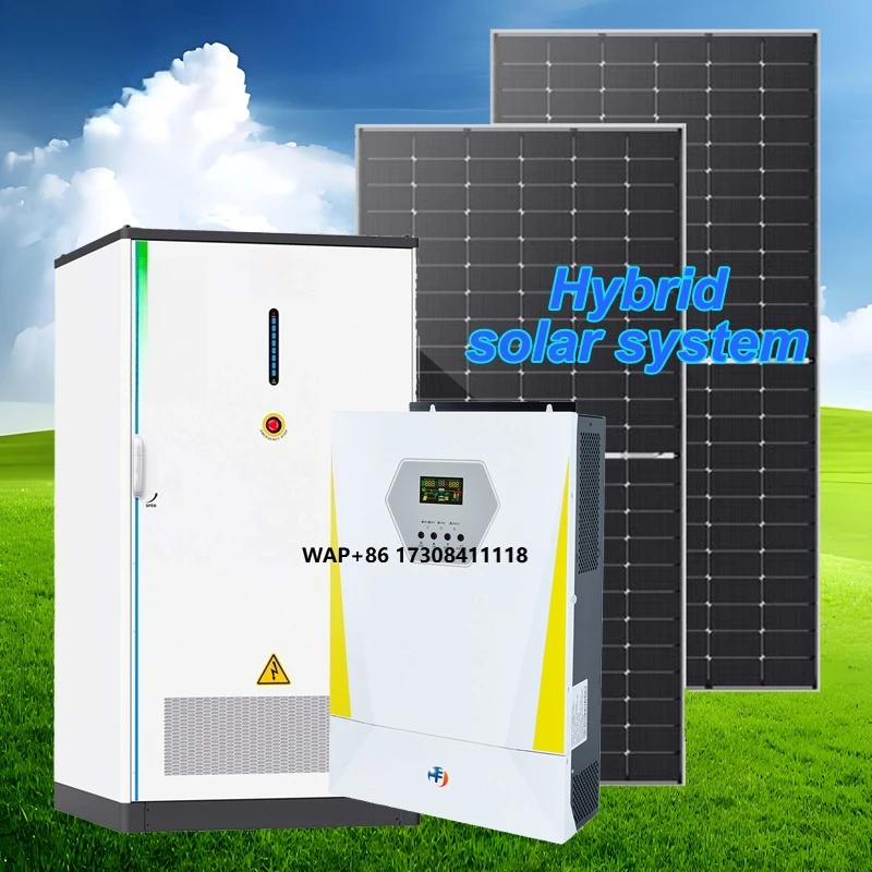 

50kva Full Power Solar Generator System Hybrid Inverter Home Solar Energy with 20kw 30kw 40kw Battery