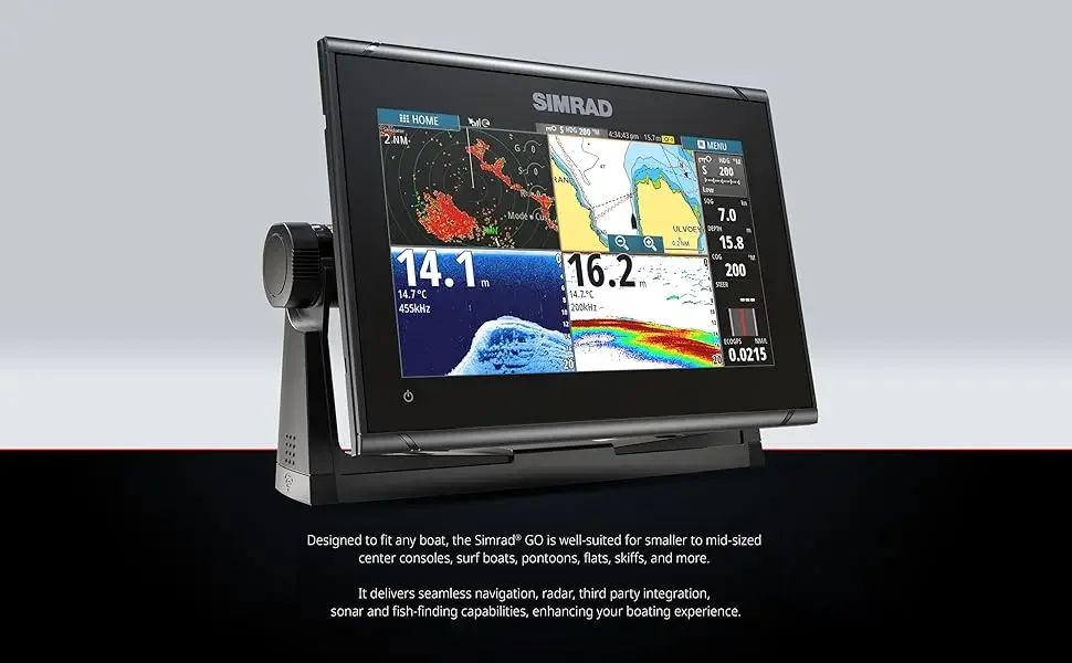 Simrad GO for smaller to mid-sized boats