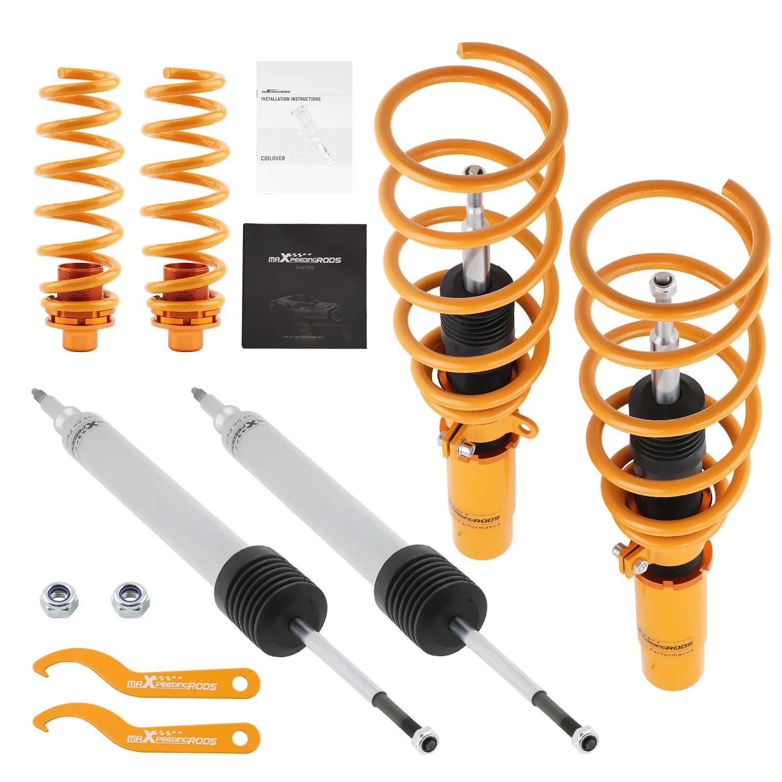 

MaXpeedingrods Height Adjustable Shock Absorber Coilover Suspension for BMW X1 E84 2009-2015