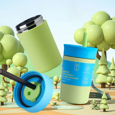 8 best sales स्ट्रॉ के साथ पीने का कप - №2