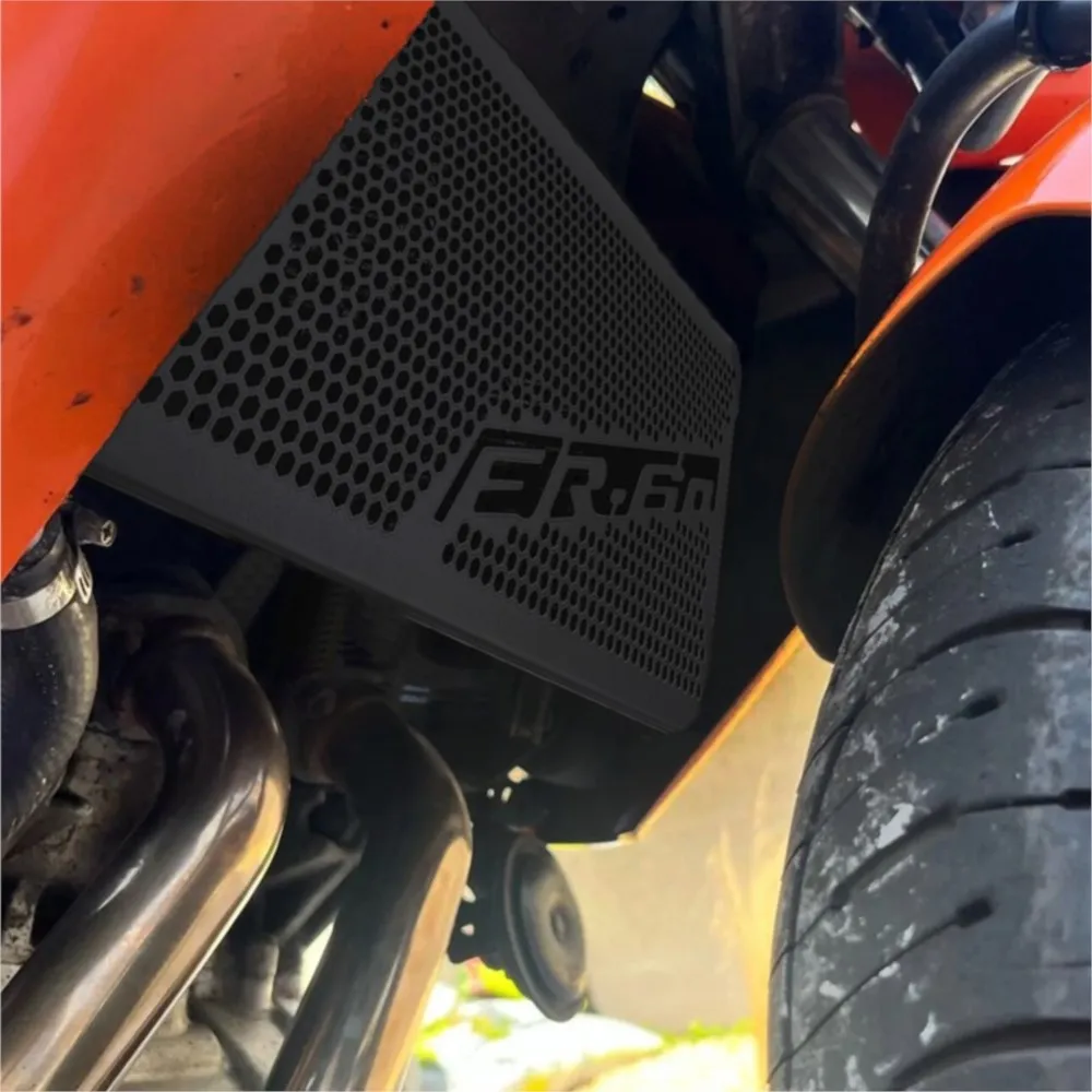 For Kawasaki ER6N ER-6N 2006 2007 2012 2013 2014 2015 2016 Accessories Radiator Protective Cover Grill Grille Guard Protector