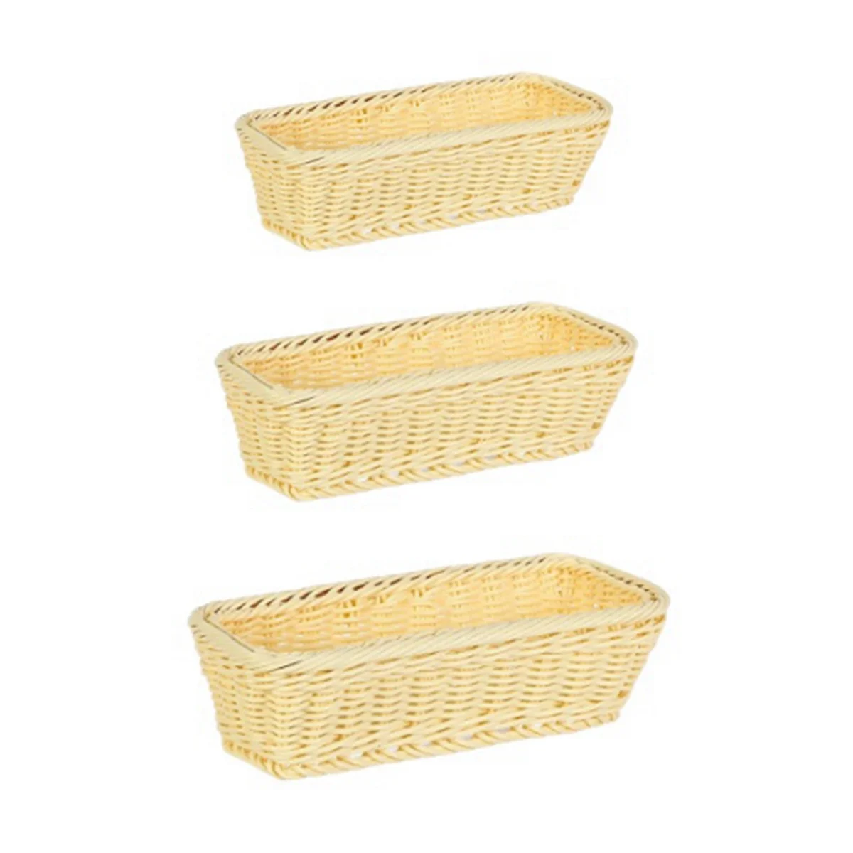 

Rattan Woven Basket Cutlery Storage Basket Chopsticks Holder Spoons Fork Storage Box Container Tableware Organizer B