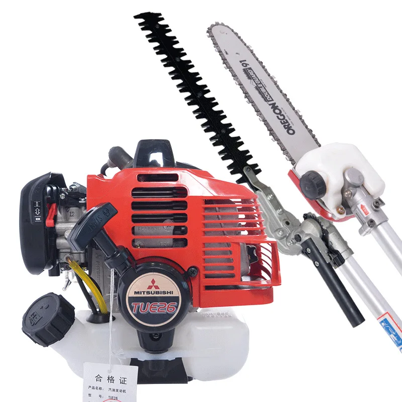 

Применимо Mitsubishi TUE26, высокая ветка, бензиновая пила, триммер для живой изгороди, садовая телескопическая пила для озеленения фруктовых деревьев