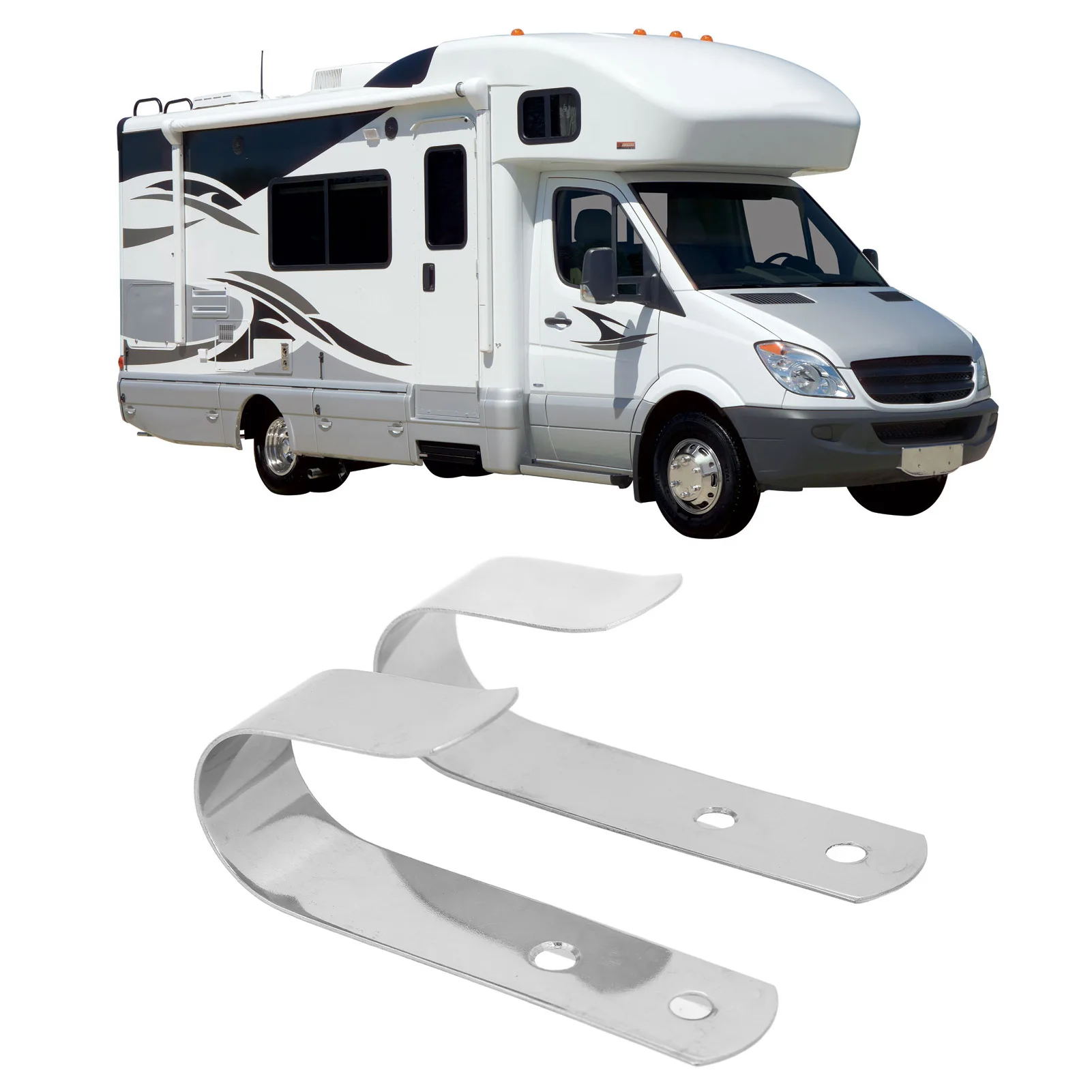 

Stainless Steel Hook High Load-bearing Hanger Reliable Hanging Hook For Boat Yacht RV