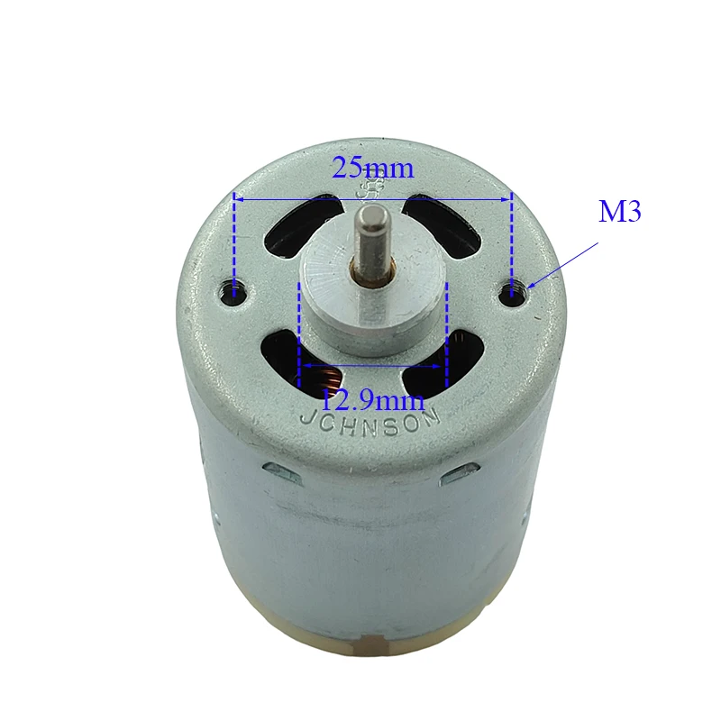 RS-540 Motor DC 6V High Speed Power Large Torque Motor, Vacuum Cleaner Drive Violent 540 Motor