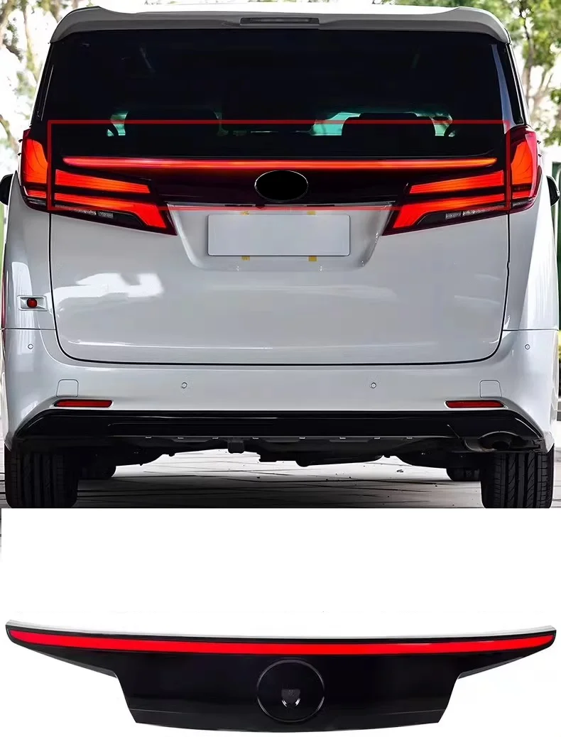 Car LED Additional Brake Warning Lamp Tail Light for Toyota Alphard 19-23 Turn Signal