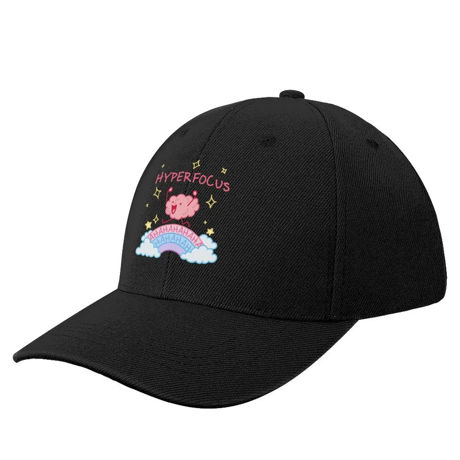 

ADHD Hyperfocused Baseball Cap tea Hat derby hat Horse Hat Sports Cap Women Beach Fashion Men's