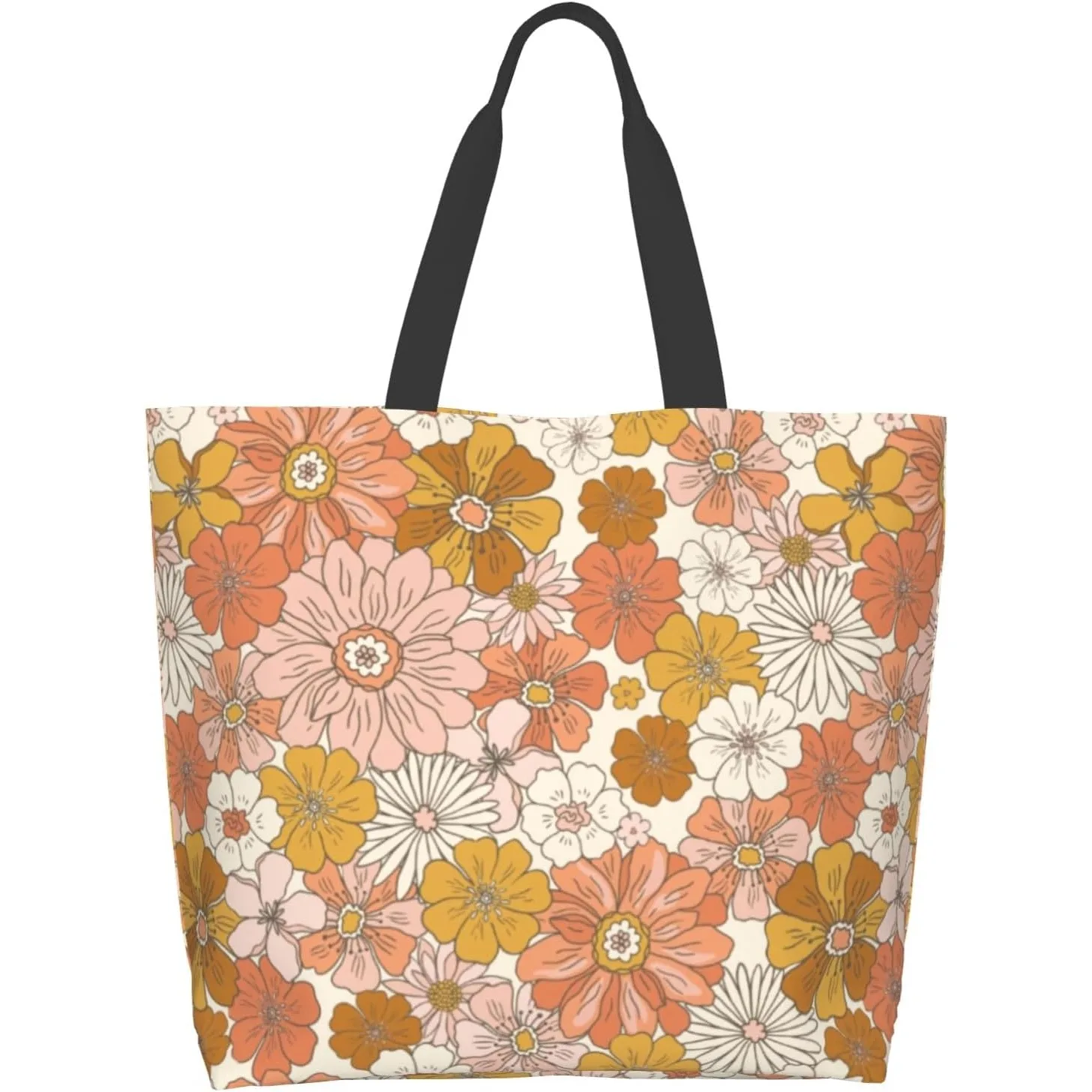 

Shoulder Bag Large Reusable Eco-friendly Shopping Bags Portable Storage Handbag