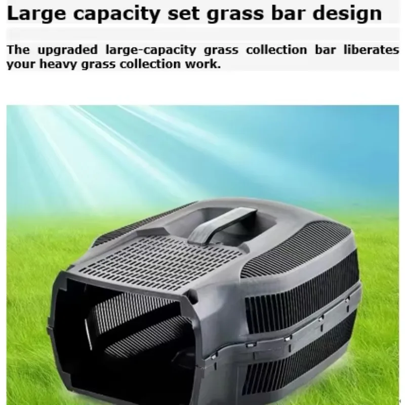 Portable Electric Grass Cutter Wheeled Push Mower For Residential Lawn Landscaping Garden Maintenance Tool
