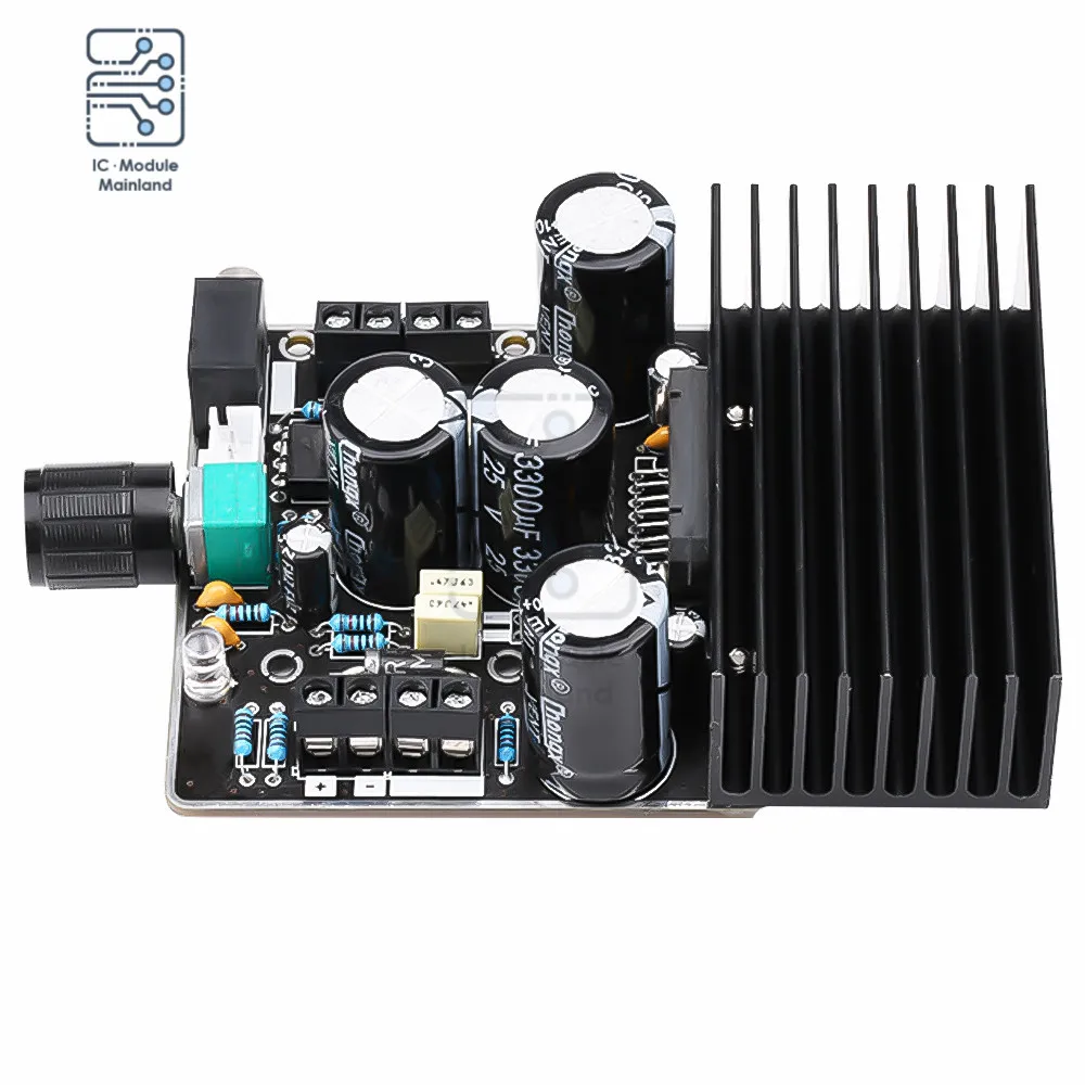 

DC9V-18V TDA7850 High Power Digital Amplifier Board Class AB Car 2.1 Channel 80Wx2+120W Amplifier Module