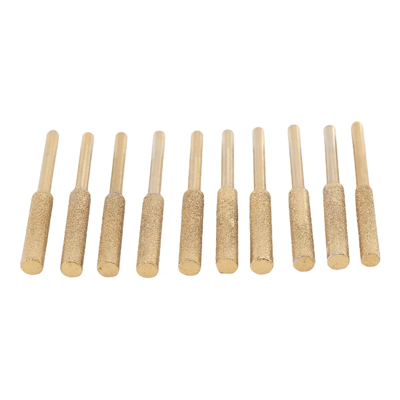 

B06C-Набор точилок для электрической цепи бензопилы, 30 шт. алмазные заточные круги с титановым покрытием, напильники высокой твердости 3/16 дюйма