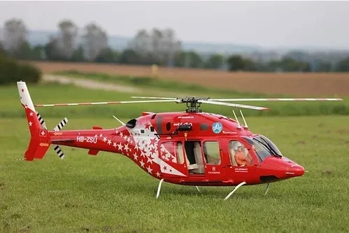 Roban 600 Size BELL429 Scale Fuselage Glassfiber RC Helicopter Shell