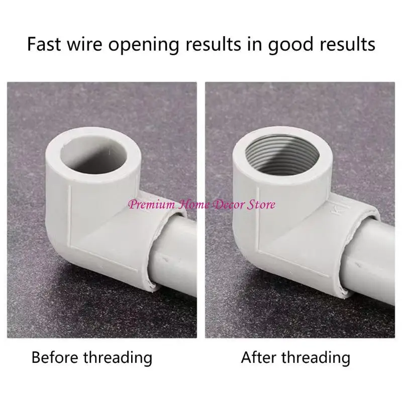 

Electric Drill Adapter Hexagonal Adapter 1/2inch 3/4inch Water Pipe Inner Hole Opener Threader Maintenance Replacement JOMD