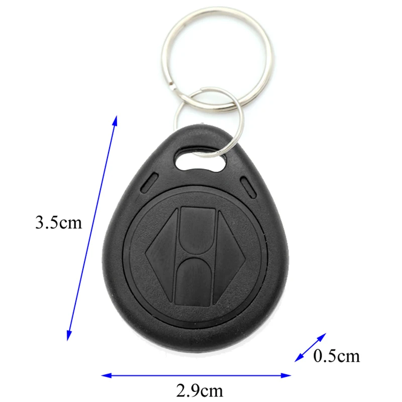 50 шт. T5577 пустой брелок для ключей RFID чип кольцо карты бирки брелок 125 кГц копия перезаписываемый записываемый дубликат-ABJU