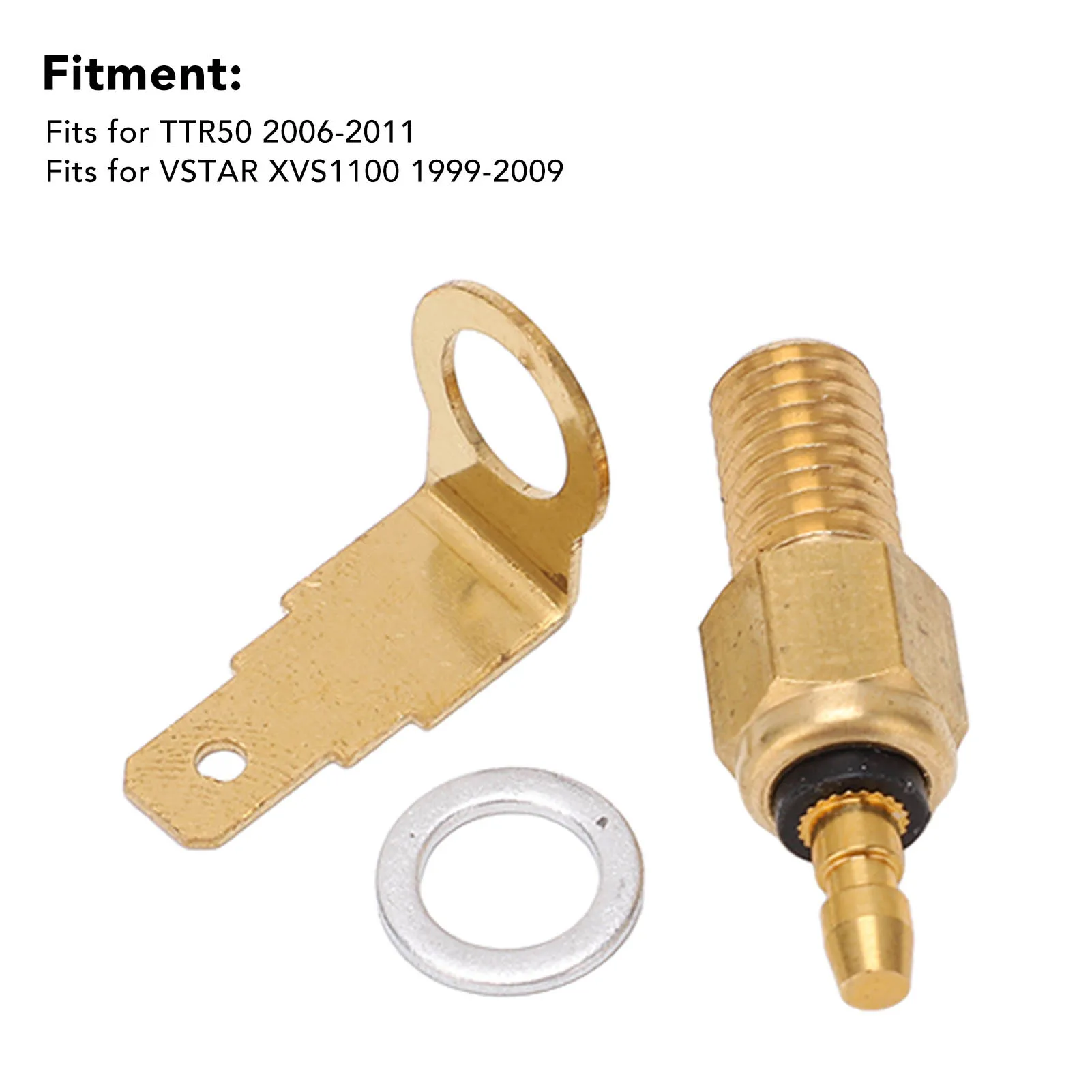 Motorcycle Metal Carburetor Heater Parts and Repair Kit Compatible with TTR50CC 2006–2011 and XVS1100 1999–2009 view 4