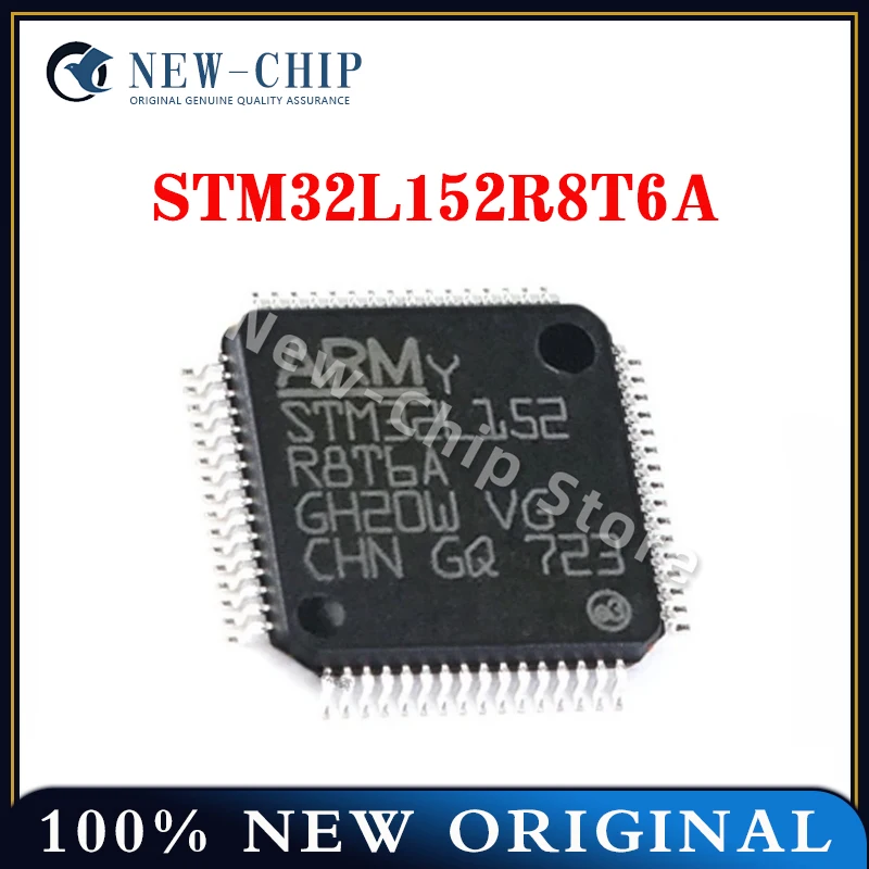 1PCS-10PCS/LOT    STM32L152R8T6A   R8T6A   STM32L152   STM32L   STM   QFP-64   NEW ORIGINAL