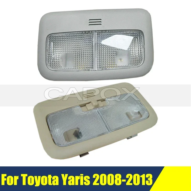

Внутренний светильник на крыше для Toyota Yaris 2008-2013, передняя лампа для чтения, купольный потолочный светильник, чехол для очков, переключатель люка на крыше