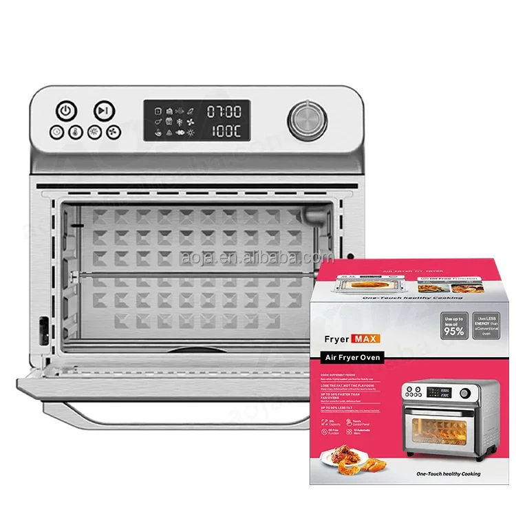 24L 1800W 220-240V 50/60Hz Air Fryer Oven Stainless Steel Body In Stock Faster Delivery With EU/VDE Plug CE Approved Home