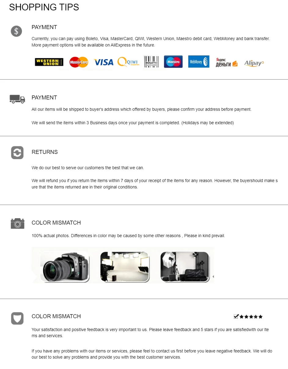 Product detail