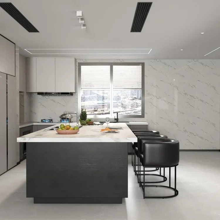 Modern Barrel Counter Height Clearance Bar Stools Set of 4, 24 Inch Kitchen Black Bar Stools with Back, PU Leather Barstools