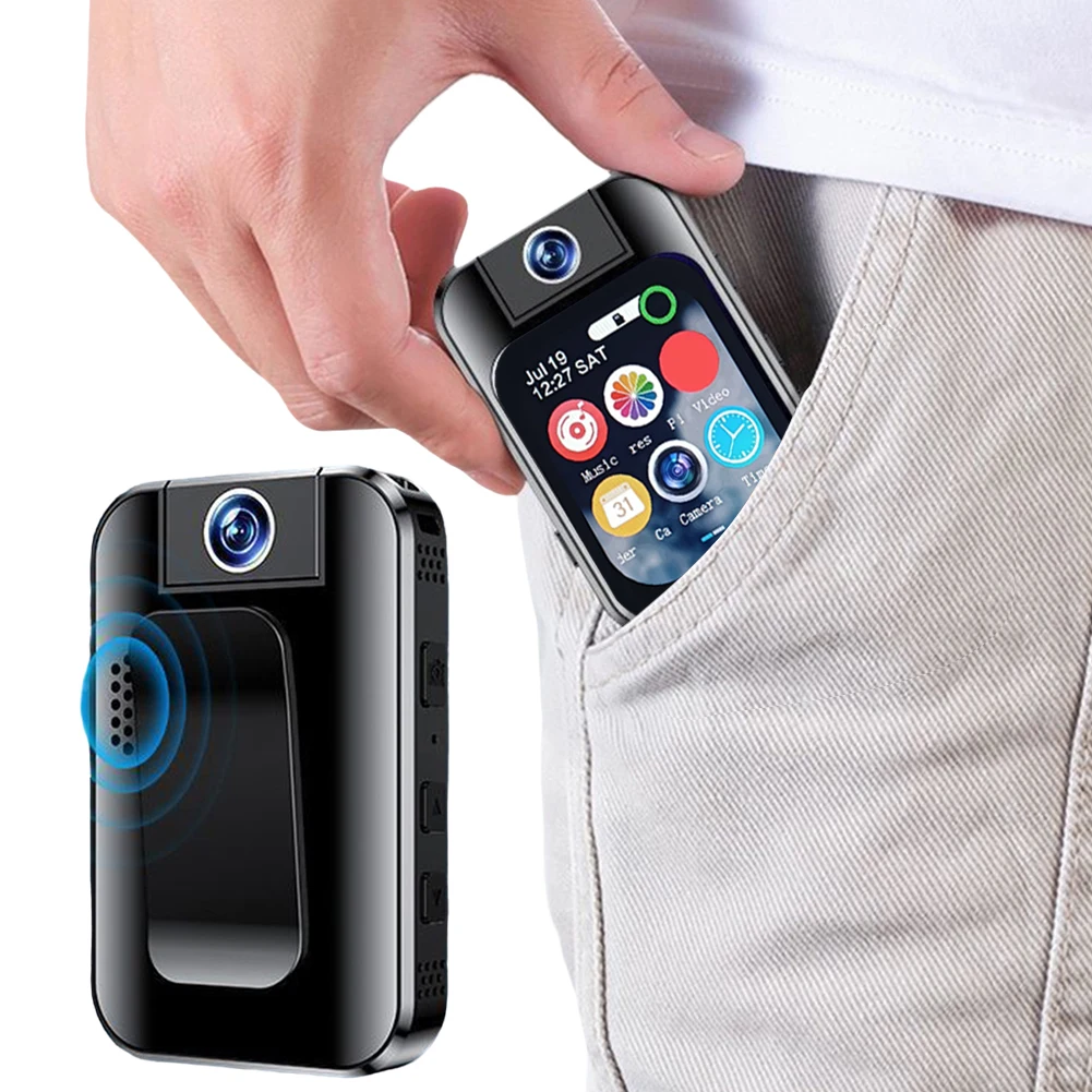 

5K Sport Camera Rotating Lens Pocket Action Camera Touch Screen Back Clip Camera for Photography Beginners