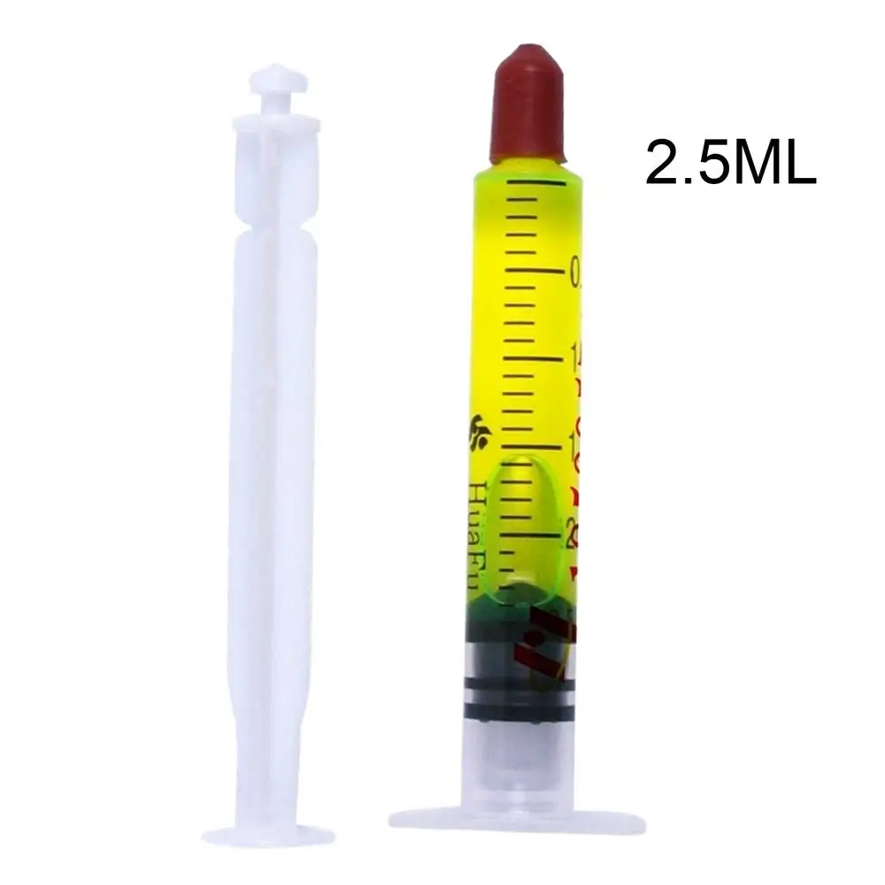 R134a Kältemittelöl-Leck-Reparaturmittel, Auto-Klimaanlage, Öl, fluoreszierende Erkennung, Reparaturmittel, Verstopfungsmittel, Leck, 2,5/60 ml