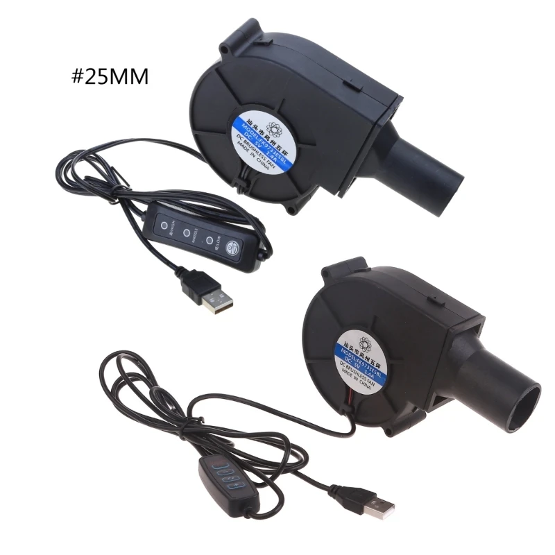 

Mini Blower USB 5V BBQ Cooking Stove Blower Fan 2300RPM Air Blower Barbecue Fan