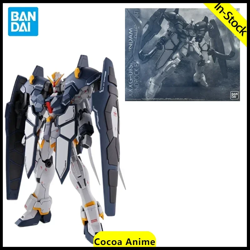 Original Bandai GUNDAM PB MG 1/100 XXXG-01SR Sandrock Assembly Anime Action Figure Model Toy Collection Ornaments Gifts In Stock