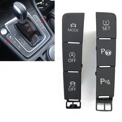 Car Left Right Central Control Parking Radar Switch ESP OFF Button Start Stop Mode Driving Pattern Suitable For VW Golf 7 MK7