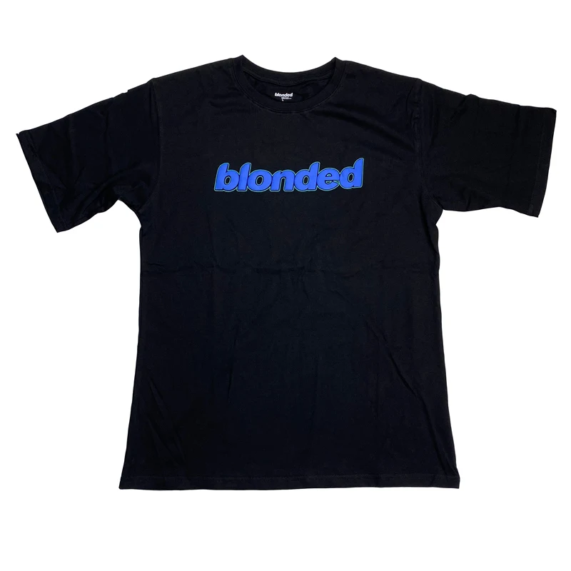 

High New Men Frank Rapper Ocean Blonded tee T Shirts T-Shirt Hip Hop Skateboard Street Cotton T-Shirts Tee Top US size #B04