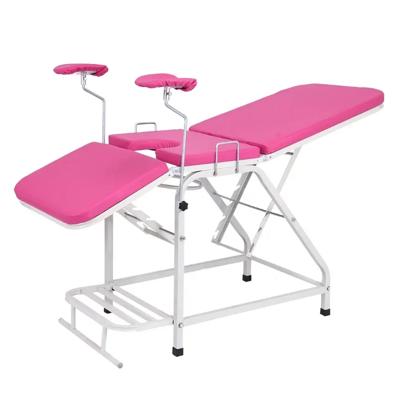 

2025 Portable Hospital Obstetric Table Gynecological Examination Couch Beds Gynecologist Chair Delivery Bed Price