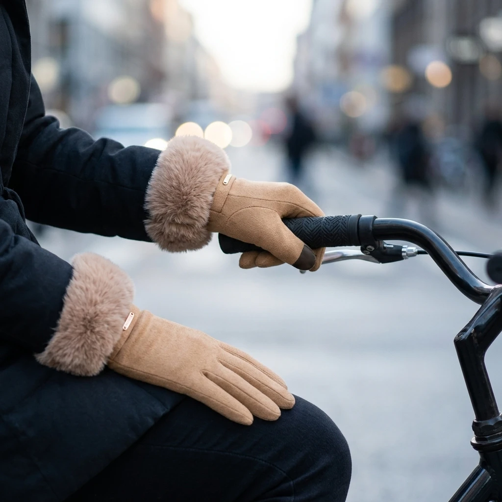Winter Cycling Commute Gear - قفازات شتوية للتنقل اليومي، قفازات دافئة