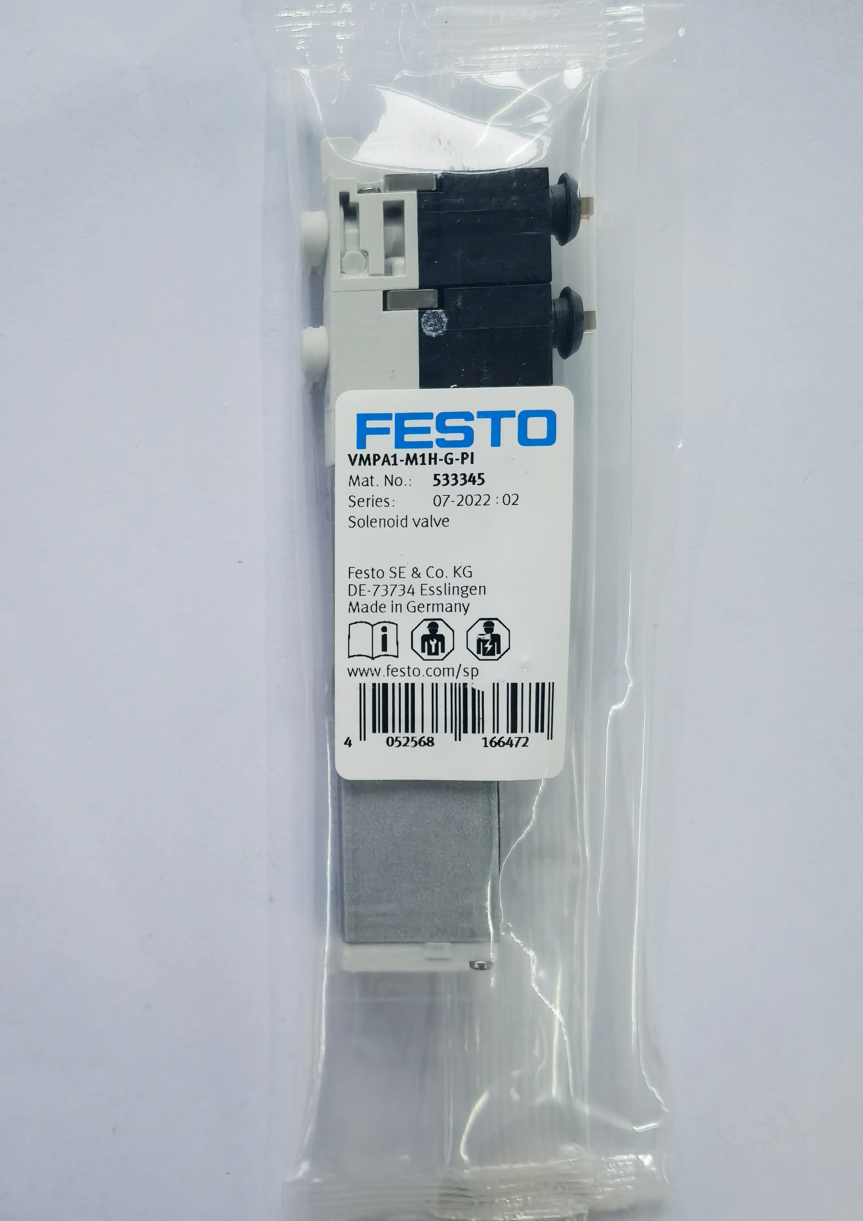 

solenoid valve 533345 VMPA1-M1H-G-PI 533349 spot genuine