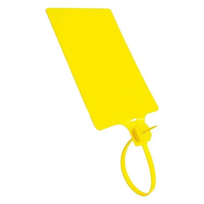 T21C Plastic Seals Shipping Tags Logistics Use Big Sign Tie Label Tie, 255 Mm Total Length, Package Of 200 Pcs