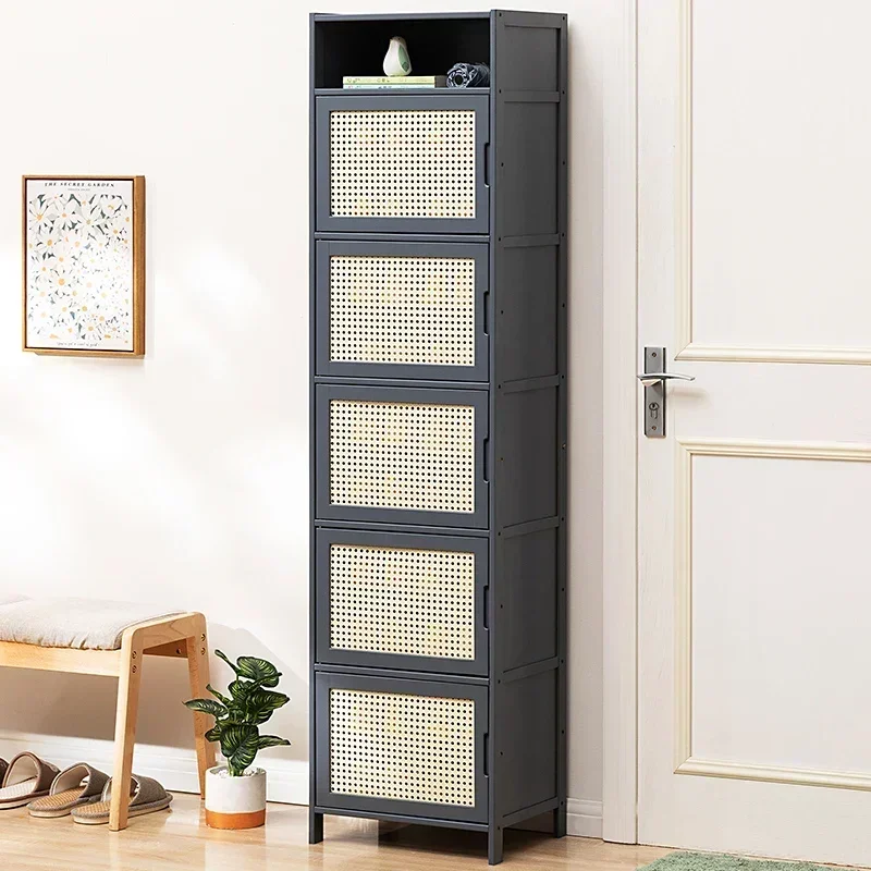 Portable Waterproof Shoe Cabinets Shelf Outdoor Storage Dorm Shoe Rack  Display Gabinetes De Sapatos Entryway Furniture