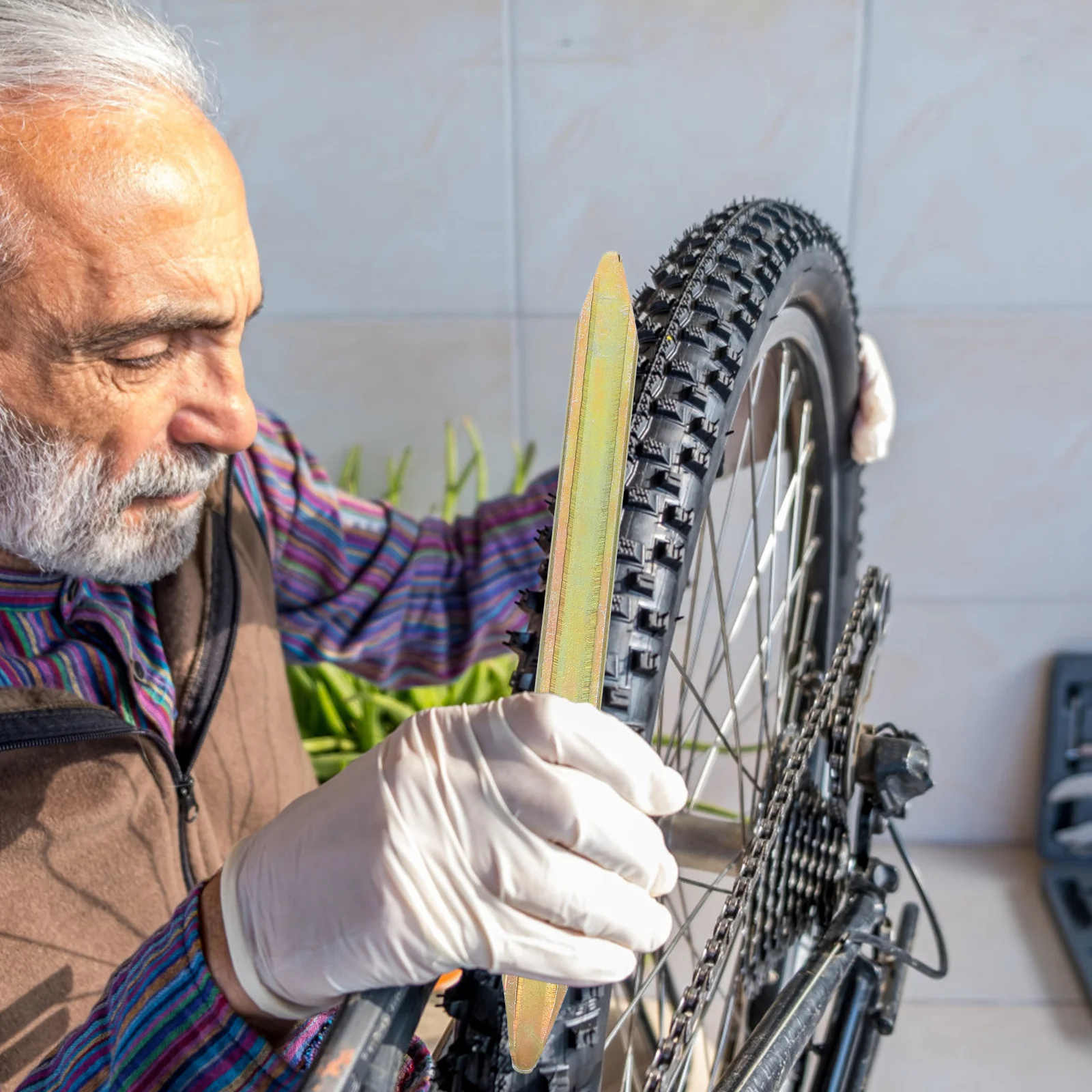 4Pcs Ergonomic Bike Tire Lever Set Practical Cycling Repair Tool for Outdoor Use Bike Tire Lever Cycling Repair Accessories