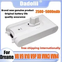 100% original Lithium Battery for Dreame V8 V9 V10 V9P XR VVN3 VVN4 Handheld Cordless Vacuum Cleaner Parts Replacement Battery