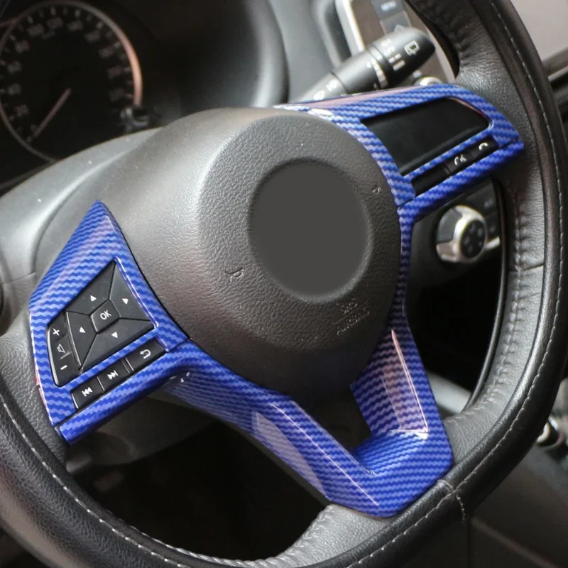 for Nissan Qashqai J11 Xtrail T32 Rogue Note Versa Kicks Juke Micra Leaf Sentra Car Steering Wheel Panel Cover Trim Sticker